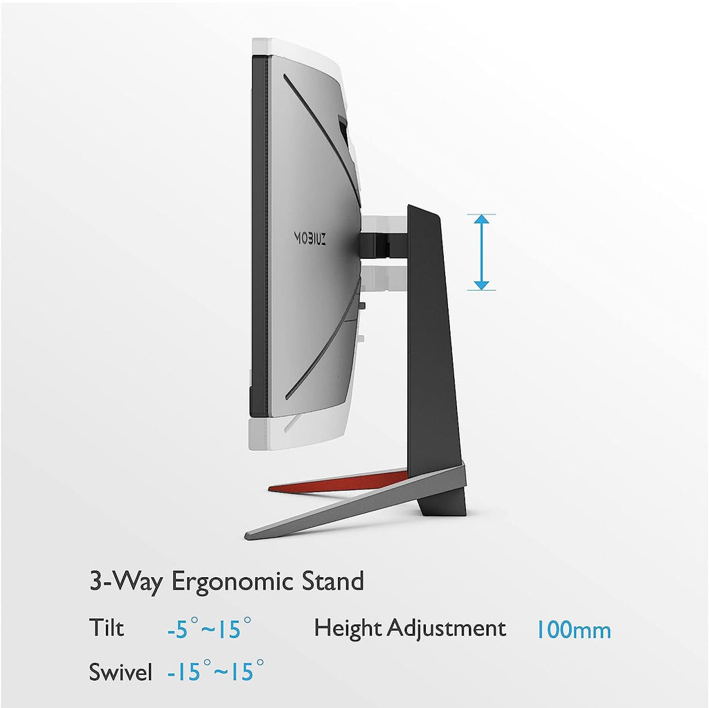 BENQ MOBIUZ 32 INCH EX3210R QHD 165HZ CURVED GAMING MONITOR