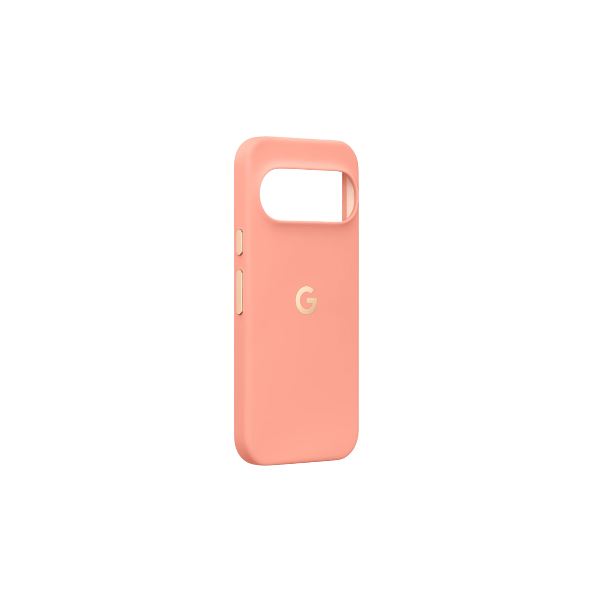 Google Pixel 11 Pro Case – Coral – angled side view highlighting slim profile