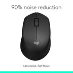 Logitech M331 Silent Plus 2.4GHz Wireless Mouse with USB Nano Reciever