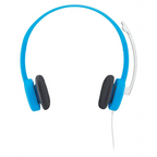 Logitech H150 3.5mm Wired Stereo Headset with Noise-Cancelling Microphone - Blue