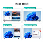 Black-i HDMI 4 Port Quad Screen Multiviewer