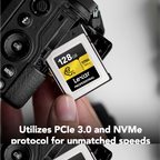 Lexar Professional CFexpress 2.0 Type B Card GOLD Series - 128GB