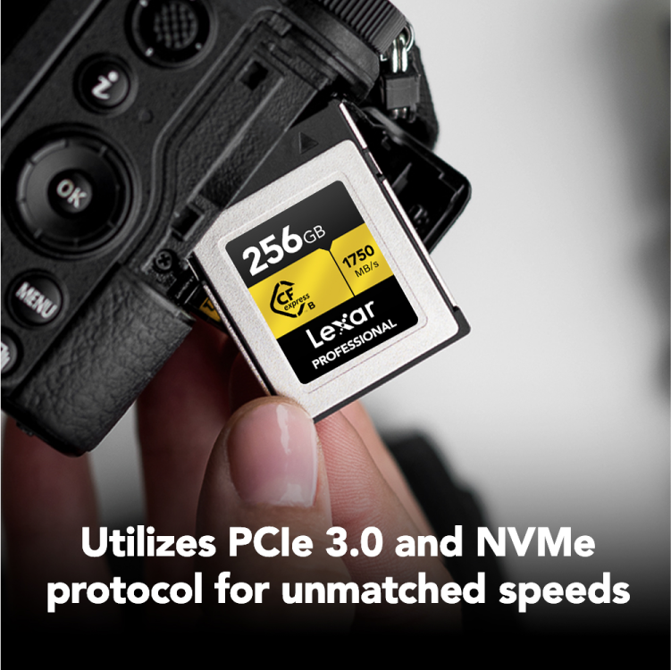 Lexar Professional CFexpress 2.0 Type B Card GOLD Series - 256GB