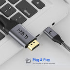 Black-i USB-C to DisplayPort 4K Cable 1.8 Meter