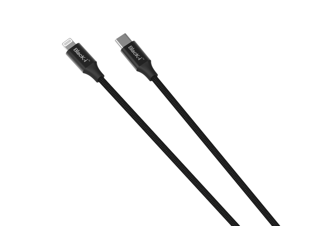 Black-i USB-C to Lightning MFI Certified Cable 2 Meter