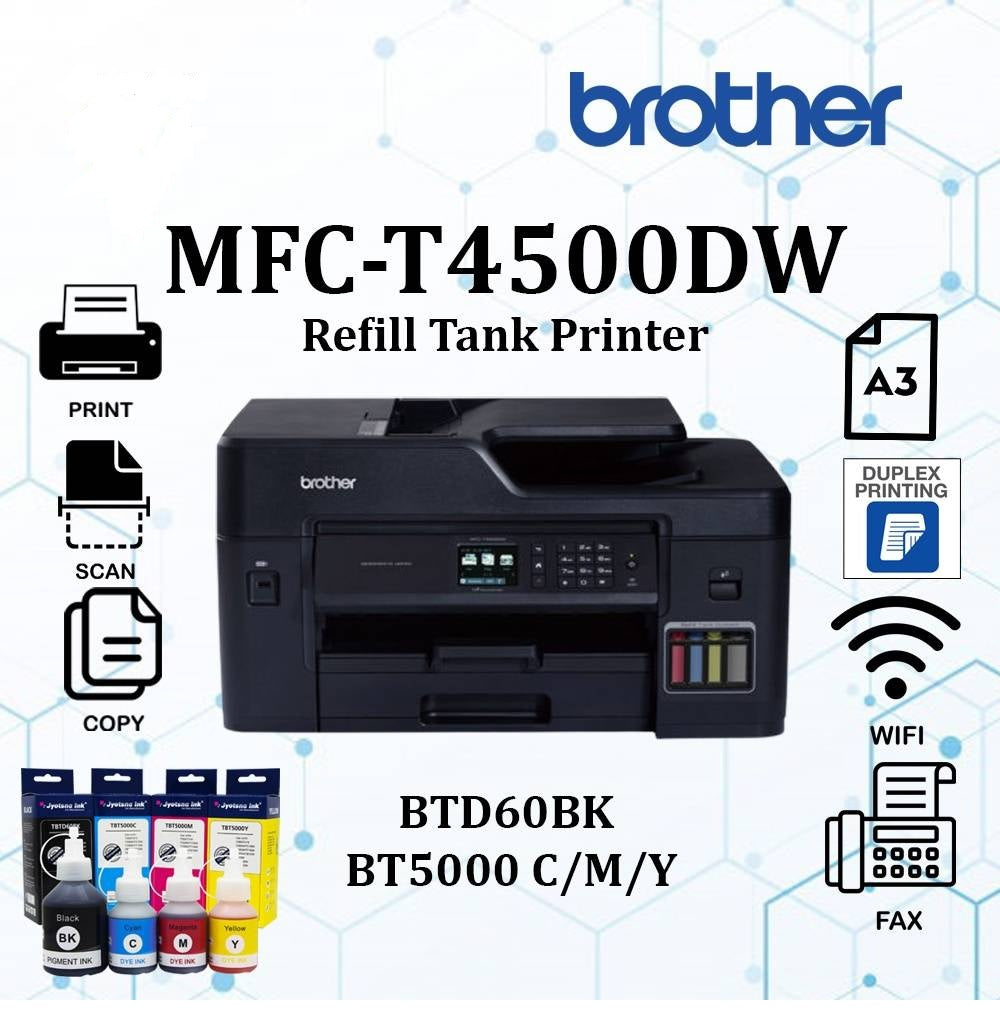 Ink Tank Multifunction - MFC-T4500DW