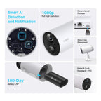 TP-Link Tapo C400S2 Smart 1080p Full HD Wire Free Outdoor Security Camera IP65 (2 Camera System)