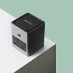 Cadyce CA-2HDQD USB‑C Dual HDMI Cube Docking Station 3.5mm stereo audio jack close‑up