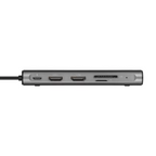 CADYCE USB-C DUAL HDMI & VGA DOCKING STATION WITH HDMI CA-2HDVG