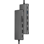 CADYCE USB-C DUAL HDMI & VGA DOCKING STATION WITH HDMI CA-2HDVG