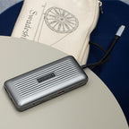 Cadyce CA-2HDVG PLUS image showing cable plugged into USB‑C for 100W power delivery