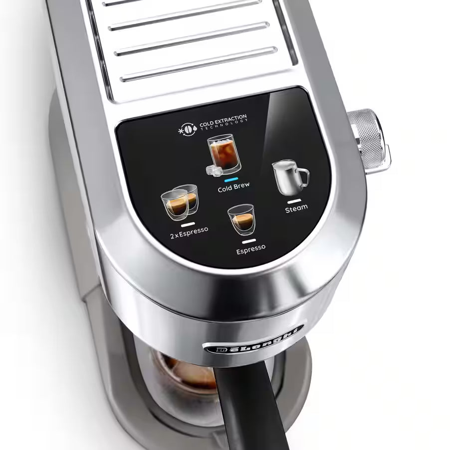 Dedica Duo Espresso Machine with Cold Brew EC890