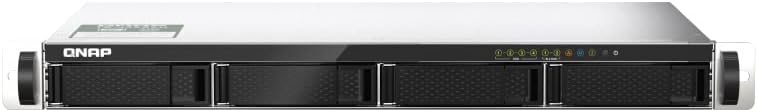 QNAP TS-435XeU-4G 4 Bay High Speed Short Depth Rackmount NAS Enclosure