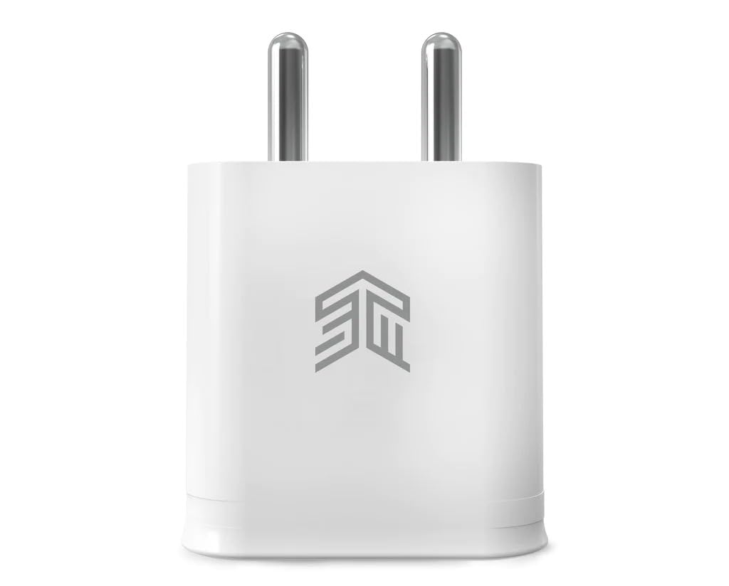 STM Fast Charge 33W Dual USB-C & USB-A Power Adapter - White (stm-931-397Z-01)
