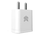 STM Fast Charge 33W Dual USB-C & USB-A Power Adapter - White (stm-931-397Z-01)