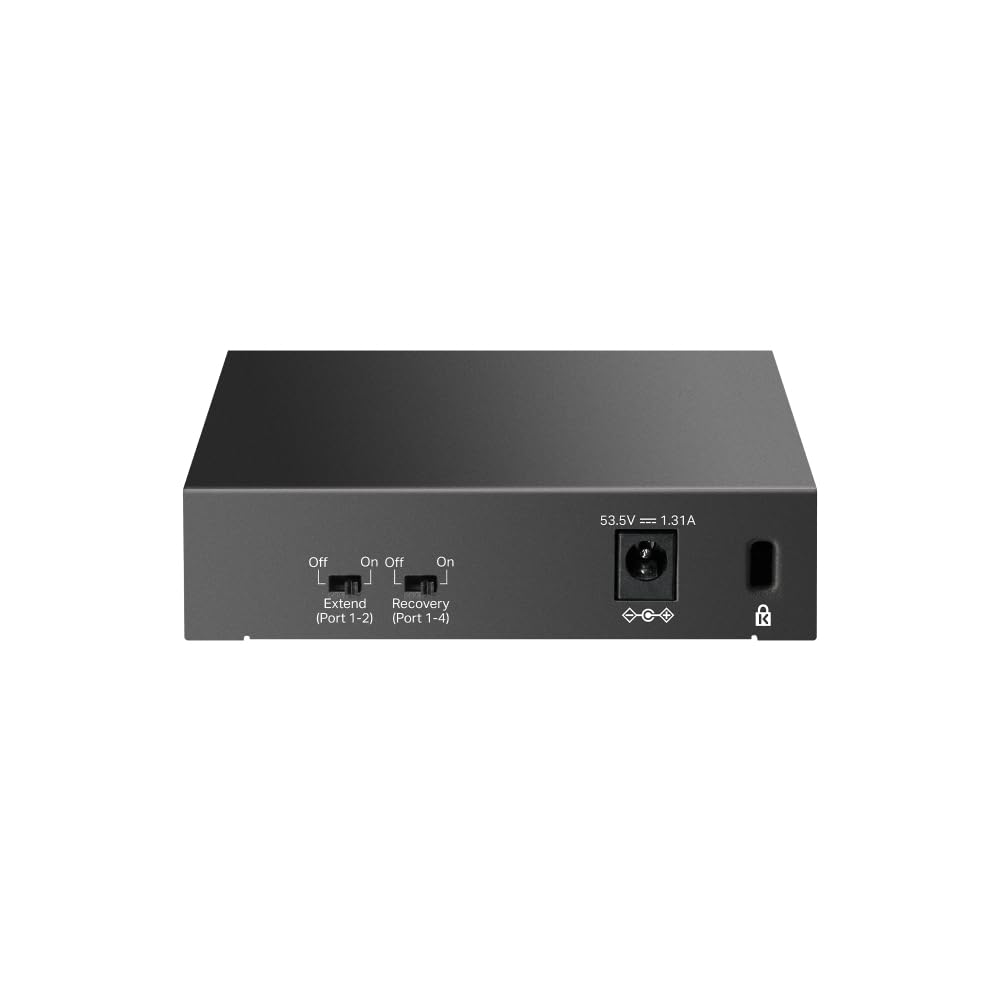 TP-Link LS105GP 5-Port Gigabit Desktop Ethernet Switch with 4-Port PoE+