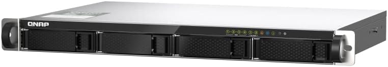 QNAP TS-435XeU-4G 4 Bay High Speed Short Depth Rackmount NAS Enclosure