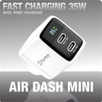 35W Dual Port Type-C Mobile Wall Charger – Fast Dual Charging for USB-C Devices