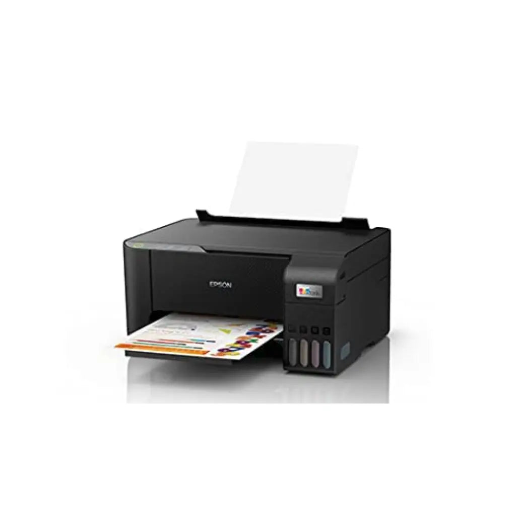 Epson EcoTank L3210 A4 All-in-One (Print,Copy,Scan) Ink Tank Printer with Borderless Photo Printing