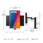 BENQ 27 INCH PD2706UA UHD IPS ERGO ARM 4K MONITOR