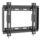 Side view of Pixel Mounts Fixed TV Wall Mount highlighting its slim profile and sturdy mounting brackets