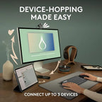 Logitech Pebble Mouse 2 M350s Multi Device Bluetooth Wireless Mouse - Graphite