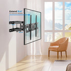 Pixel Mounts PXW-05S wall mount displaying VESA pattern compatibility diagram