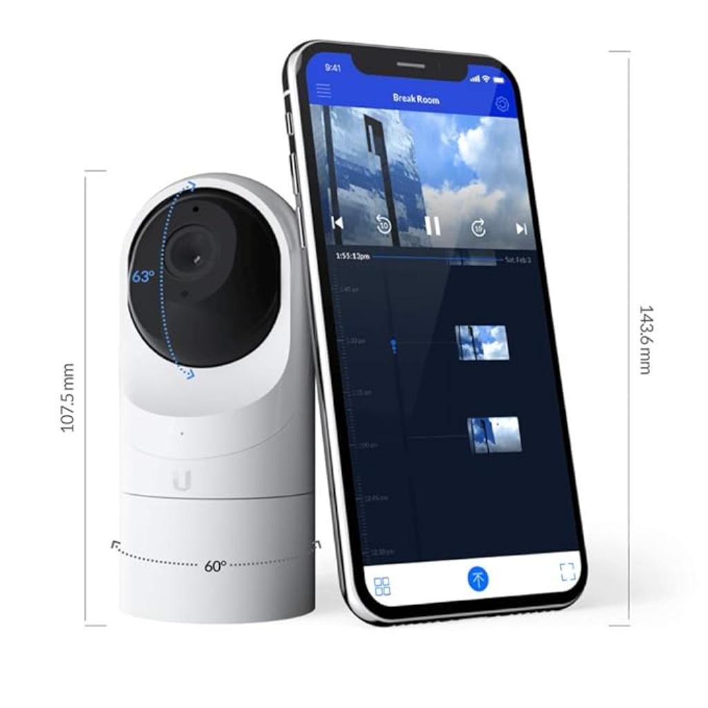 Ubiquiti UVC-G3-FLEX 1080p Outdoor/Indoor IP Camera with PoE IR Mic