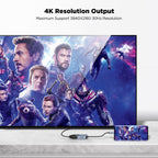 Black-i Type-C to DVI with 1 Port USB 3.0 (4K@30Hz)