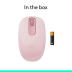 Logitech M196 Bluetooth Wireless Optical Mouse - Rose