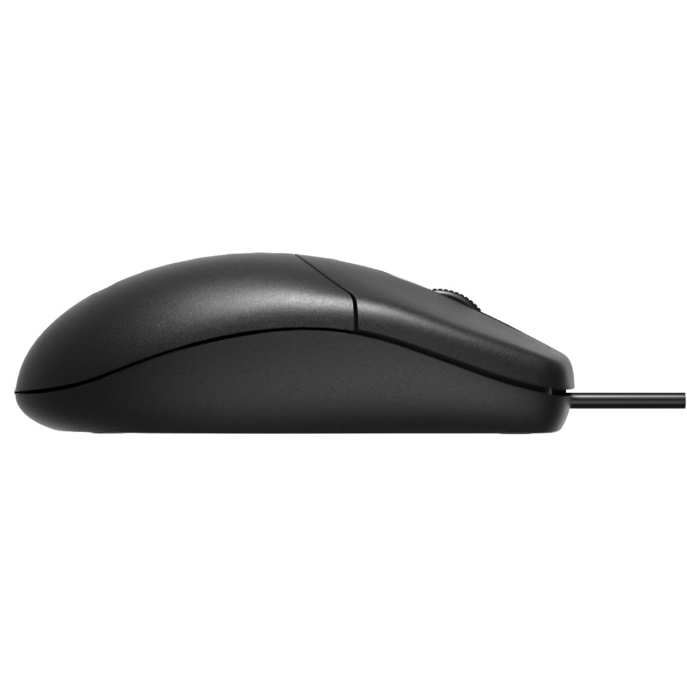 HP M050 3 Button 1200 DPI USB Wired Mouse (Black)