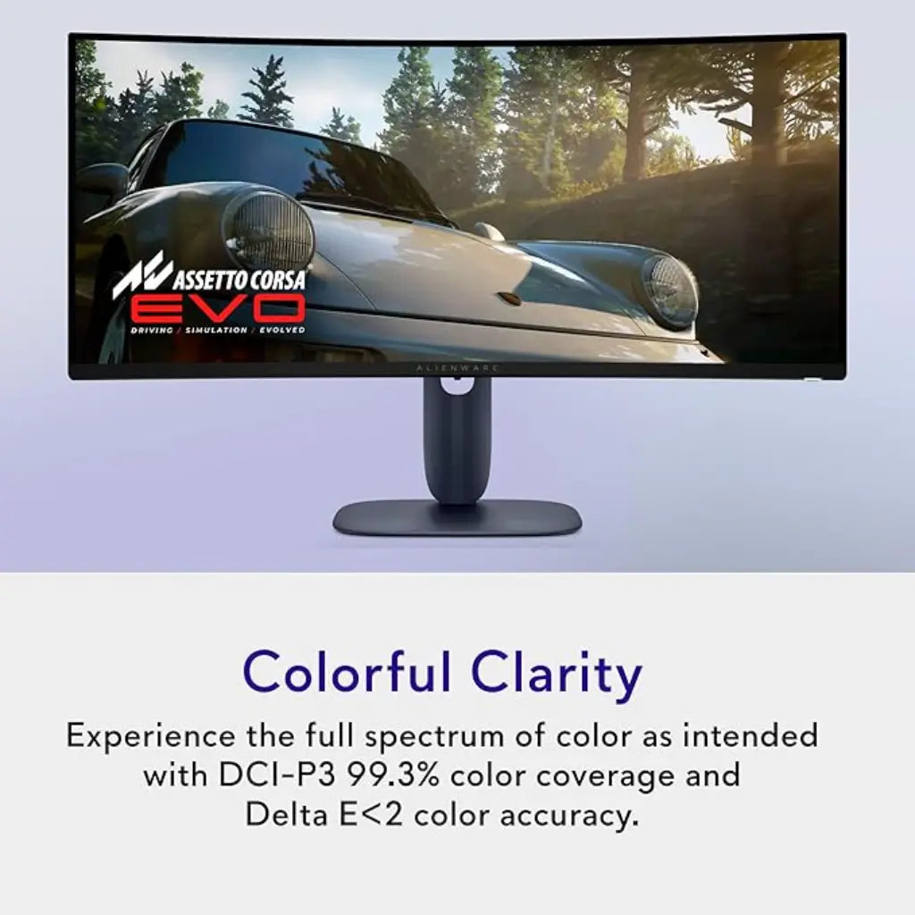Dell Alienware AW3425DW 34" 240Hz 0.03ms WQHD Curved QD-OLED Gaming Monitor