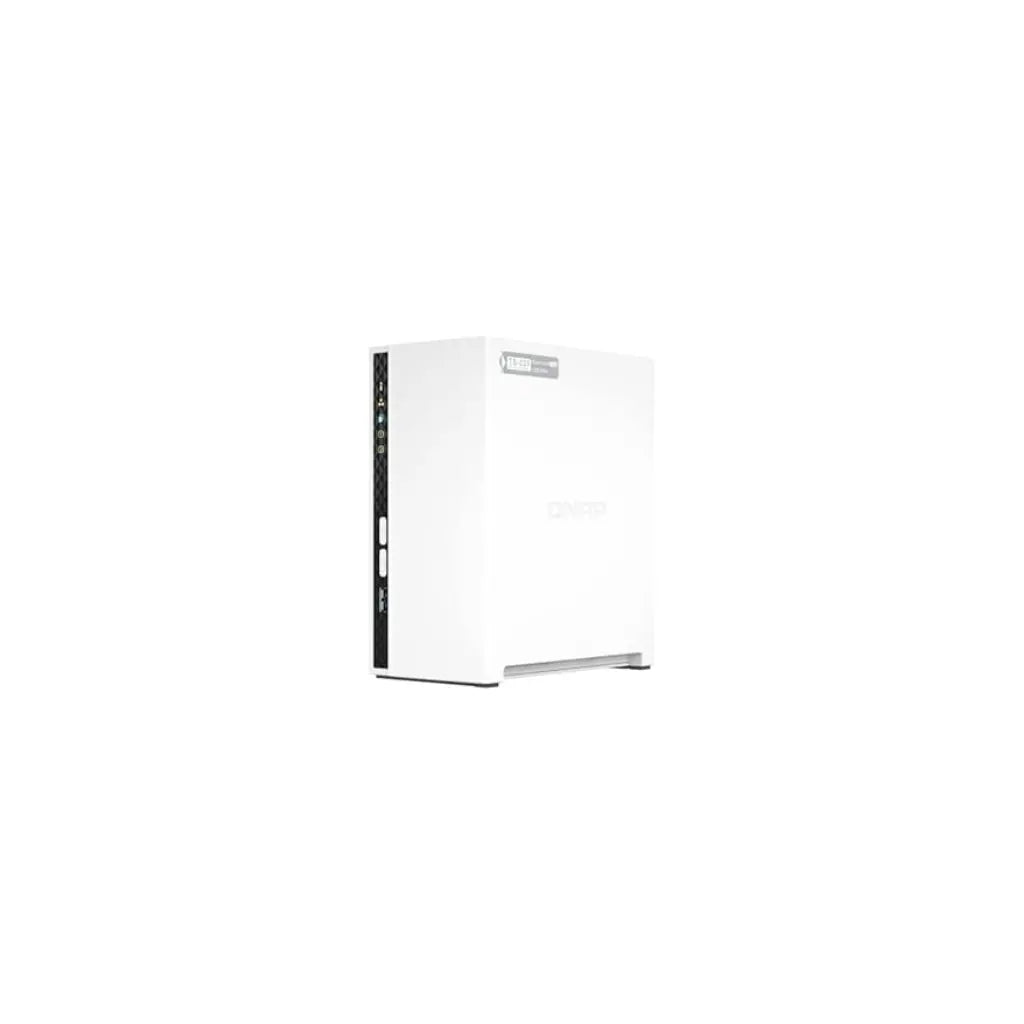 QNAP TS-233 Quad Core 2 Bay Desktop Network Attached Storage Enclosure - White