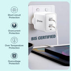 AIR Dash PRO 40W Dual-Port Type-C Wall Charger Adapter