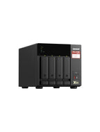 A black ONAP TB-97P1 4-bay network storage server shown from a three-quarter angle on a plain white background.