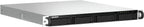 QNAP network storage device on a white background