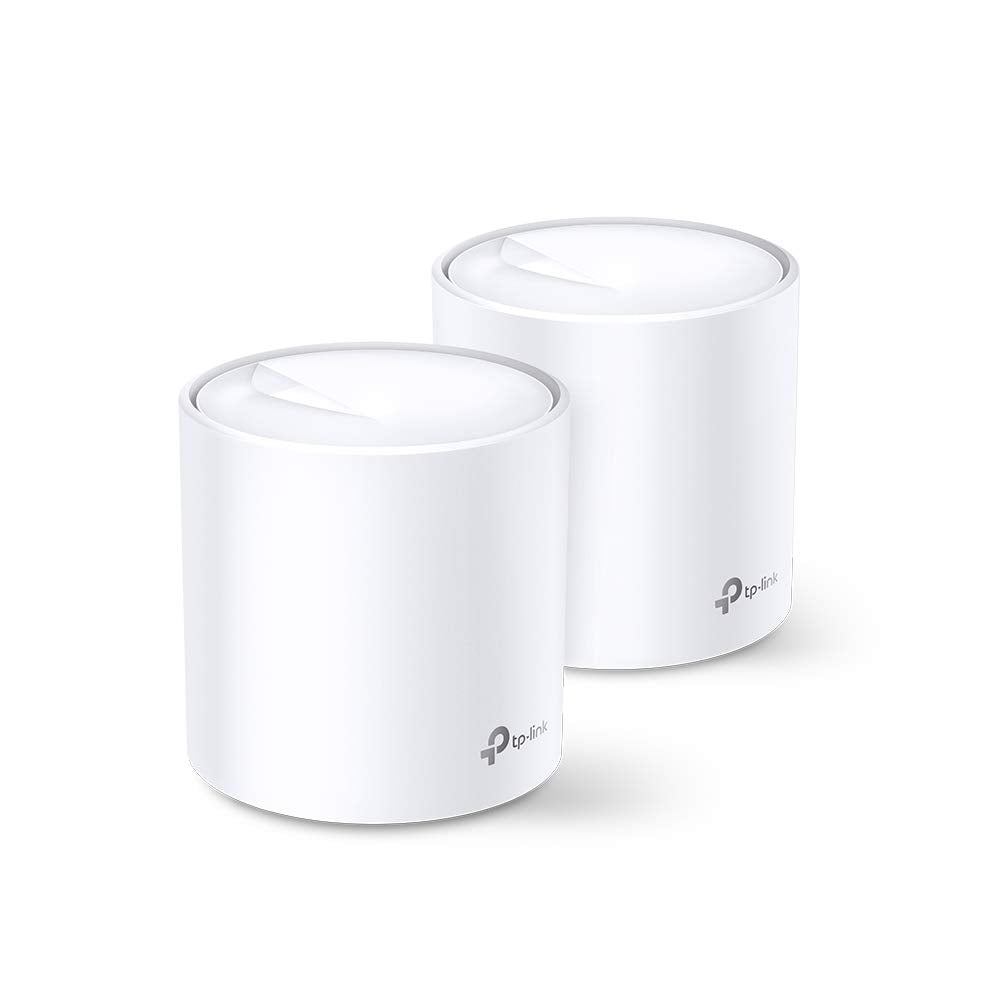 TP-Link AX5400 DECO X60 Dual-Band Whole Home Mesh WiFi 6 System - 2 Pack