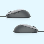 Dell MS3220 USB 2.0 3200DPI Ambidextrous Wired Laser Mouse - Titan Grey