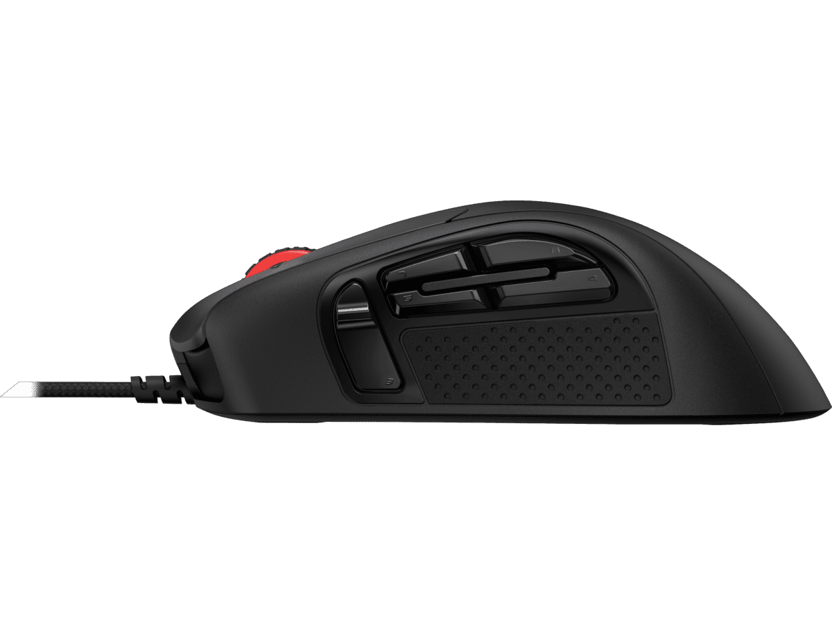 HyperX Pulsefire Raid RGB USB 2.0 16000 DPI Wired Gaming Mouse - Black