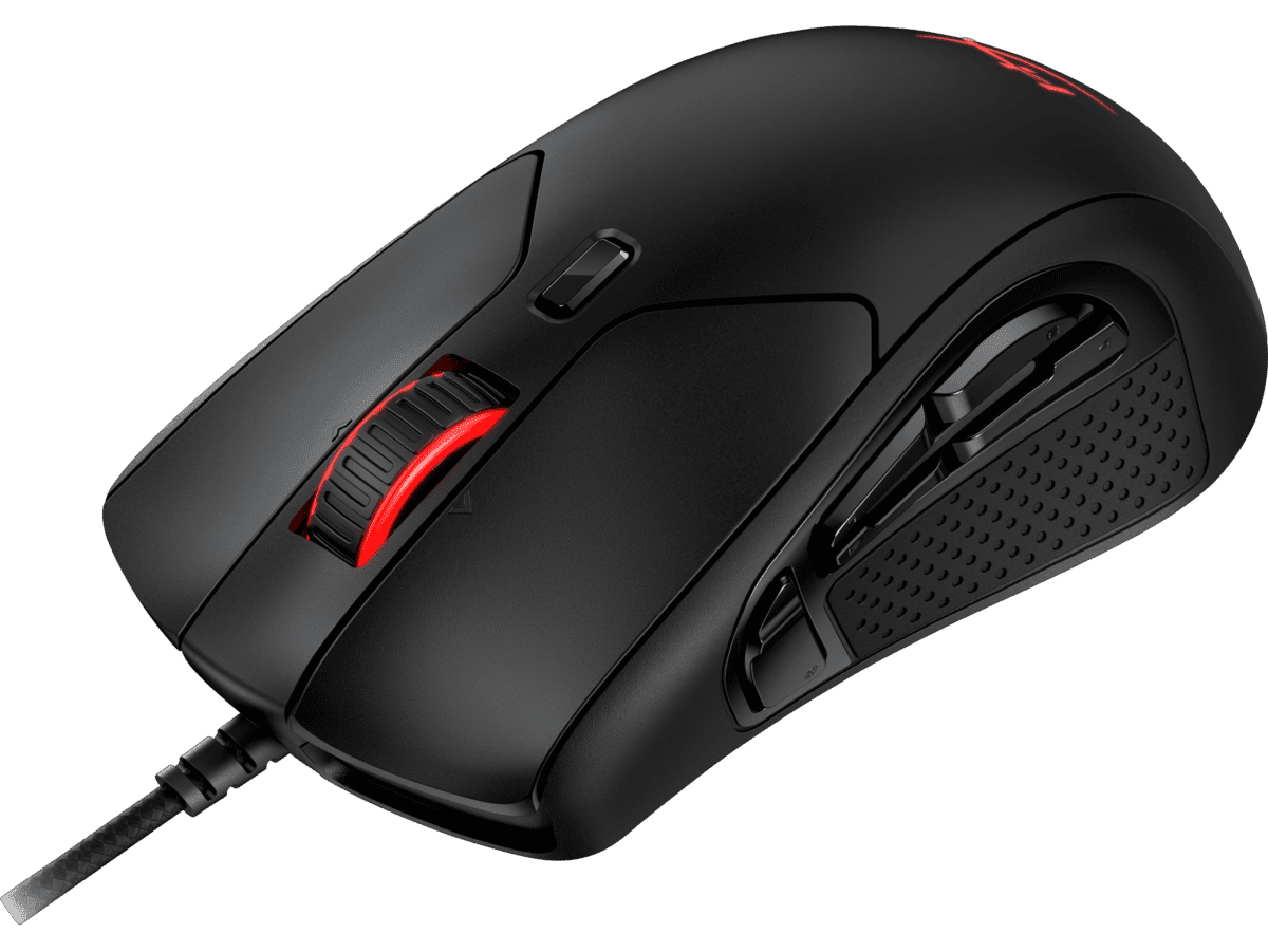 HyperX Pulsefire Raid RGB USB 2.0 16000 DPI Wired Gaming Mouse - Black