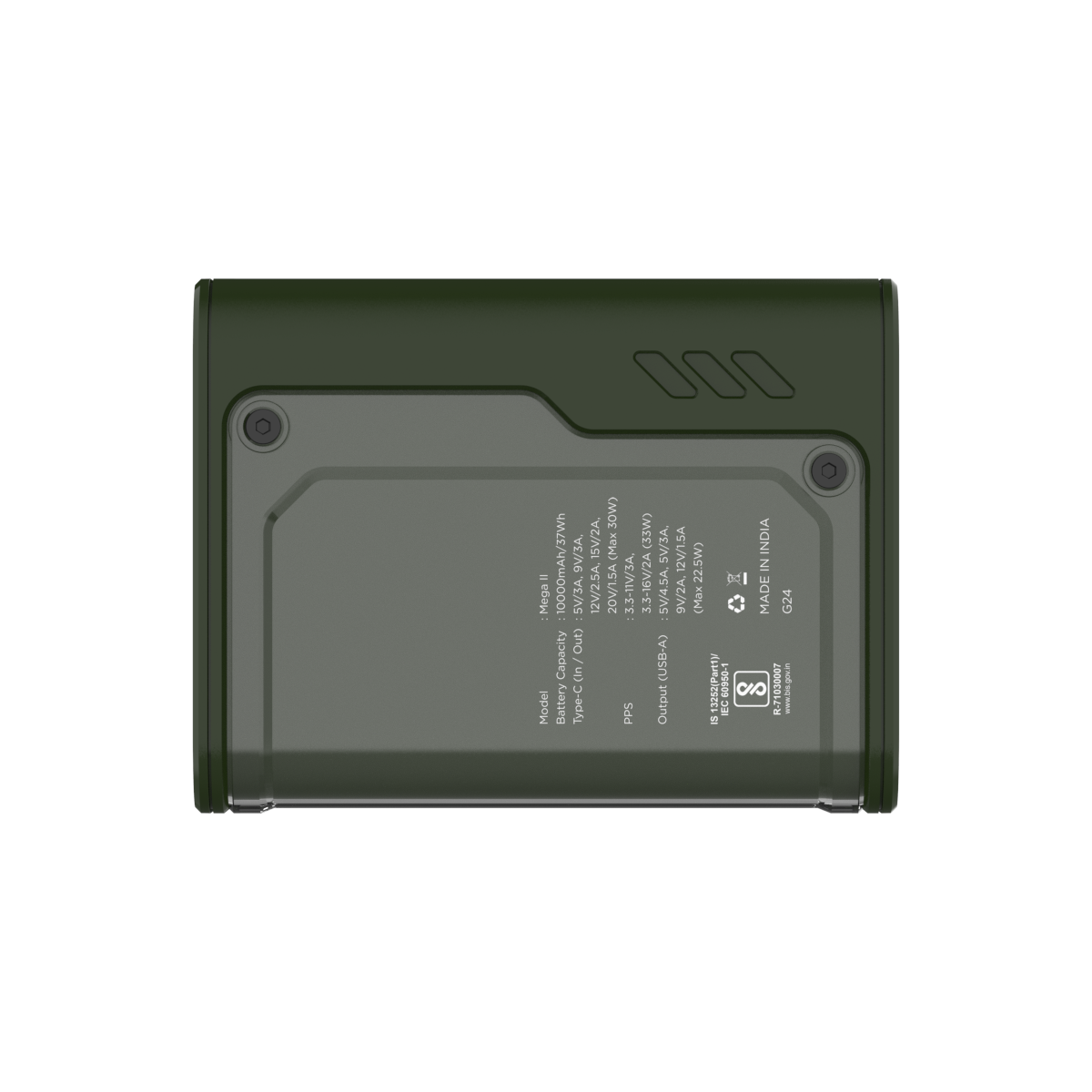 Mega II 10000mAh 30W PD PPS Powerbank