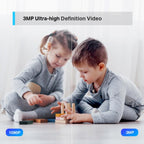 TP-Link Tapo C210P2 Pan Tilt 3MP 2K Wi-Fi Indoor Security Camera Night Vision