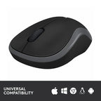 Logitech M186 2.4GHz Wireless Mouse with USB Nano Receiver