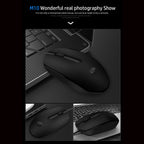 [RePacked] HP M10 Wired USB Optical Ergonomic Mouse with 3 Buttons and 1000DPI