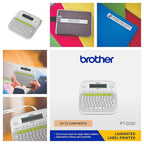 Brother PT-D210 Desktop Label Printer Compact QWERTY Keyboard Label Maker