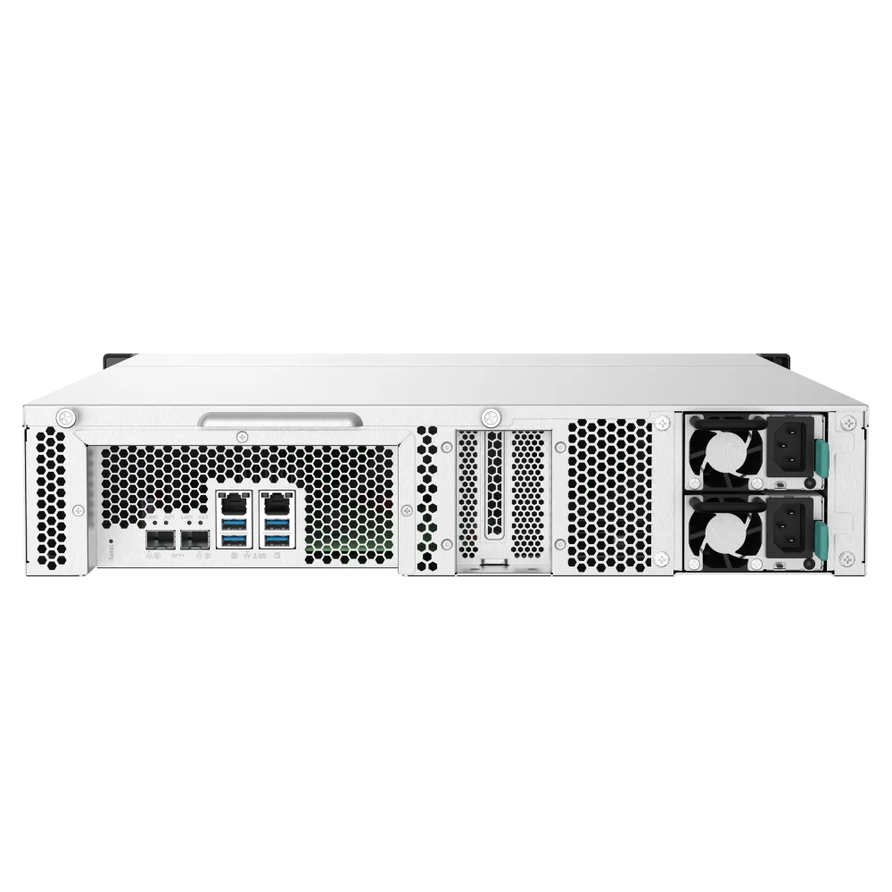 QNAP TS-1232PXU-RP-4G 12 Bay Quad Core High Speed SMB Rackmount NAS