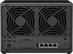 Synology DiskStation DS1522+ 5-Bay Network Attached Storage Enclosure - Black
