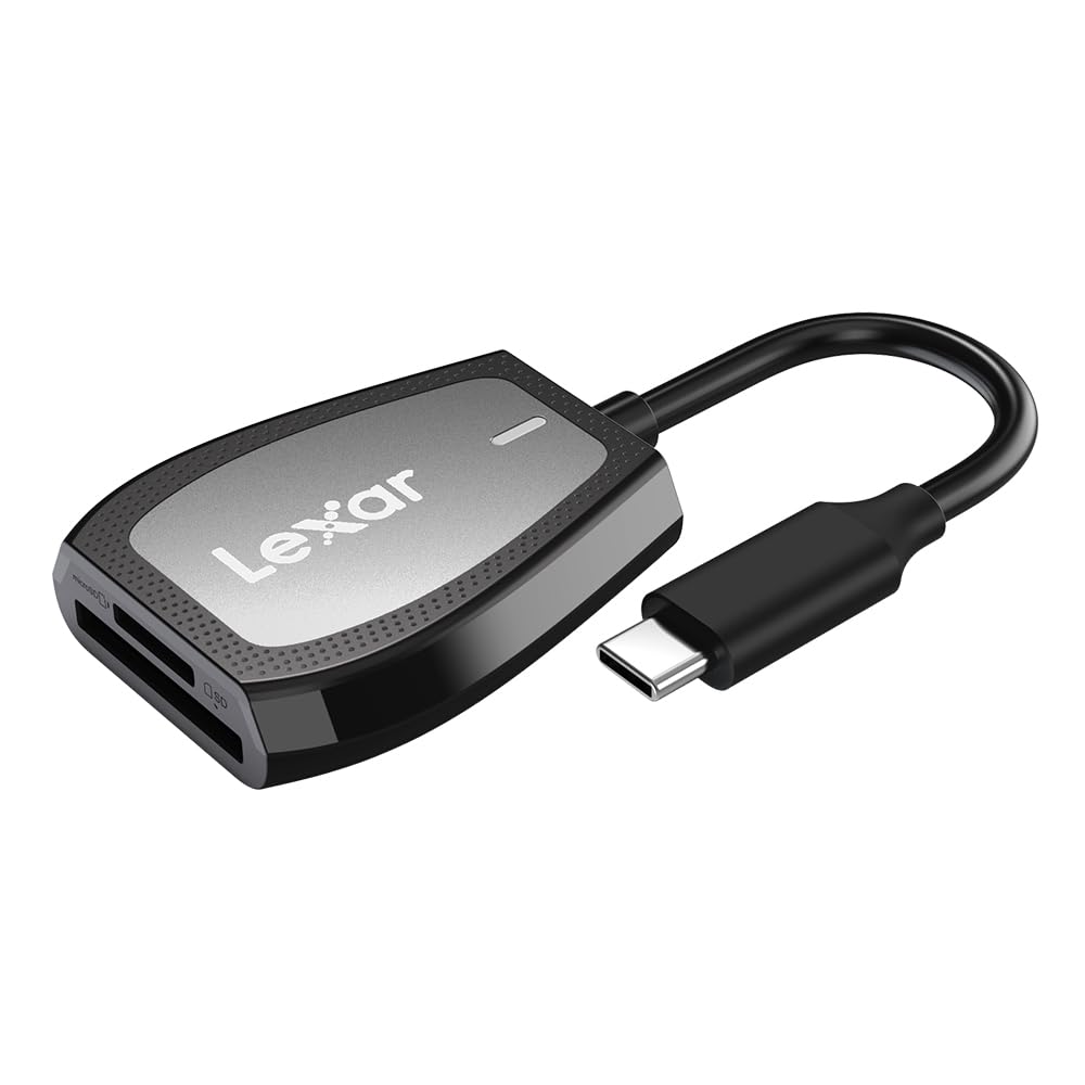 Lexar Professional Multi-Card 3-in-1 USB 3.1 Reader (LRW500URBNA)