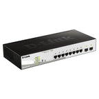 DLINK DGS-1210-10P 8-PORT 10/100/1000M POE WITH 2 COMBO SFP PORTS WEB SMART SWITCH