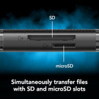 Lexar Professional Multi-Card 3-in-1 USB 3.1 Reader (LRW500URBNA)